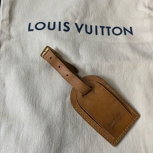 Louis Vuitton luggage tag